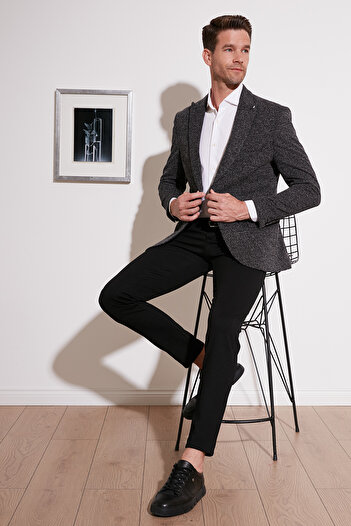 Buratti Jachetă blazer slim cu 6 picături dublă JACĂ BĂRBAȚĂ 659002