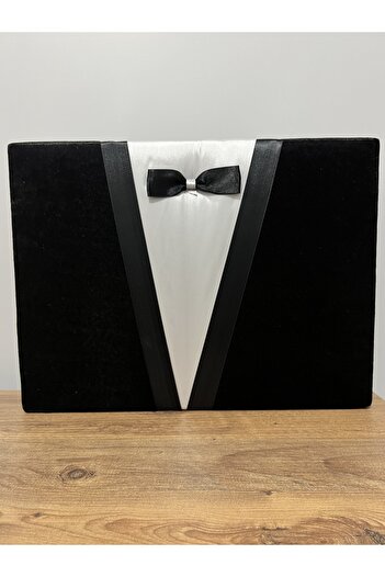 AYHANHOME Damat Motifli Bohça Sandığı - Çeyiz Nişan Bohça Sandık Tıraş Set Kutusu