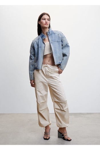 MANGO Woman Parachute Pants