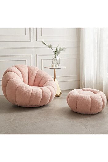 ERİZA İcon Berjer ve Puf (Bukle 51) Pembe, Kasa Bukle 51
