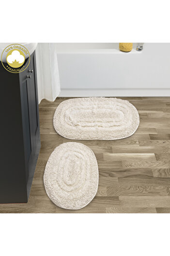 Alanur Home Trio Bukle & Cotton 2 Pack Κρέμα Σφουγγαρίστρας
