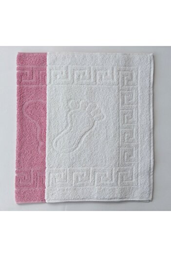 EMİLLİE FOOTPRINT TOWEL MOP 2 PIECES SET (50X70 CM)