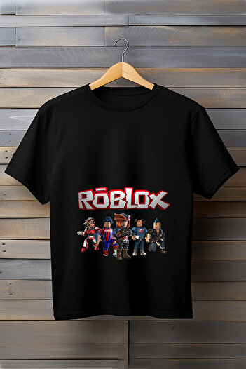 ADA BEBEK ÇOCUK Základní tričko Roblox s potiskem