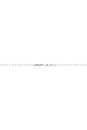 ELLI 925 Silver Halskette - Choker, základní styl Geo Blogger, Gehämmert