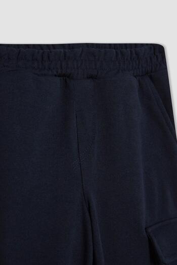 DeFacto Girls' Cargo Fit Wide Leg Sweatpants