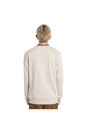 Timberland Ανδρικό φούτερ Timberland Tb0A27Hc Wwes Crew Neck Sweat Rglr Cream