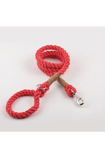 Lusi Doog Dog Collar, Travel Rope and Poop Bag Set (PINK)