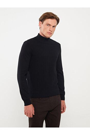LC Waikiki Men's Knitwear Sweater - Turtleneck, Long Sleeve