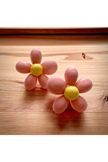 alsaccessories powder color daisy model earrings