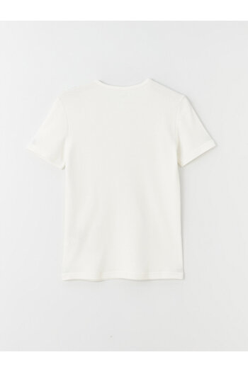 LC Waikiki Men's Undershirt - Crew Neck, Short Sleeve