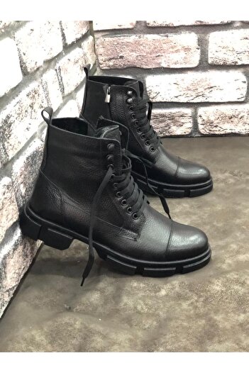 Derilax Γνήσιο δέρμα Shearling Boots Ανδρικές Μπότες