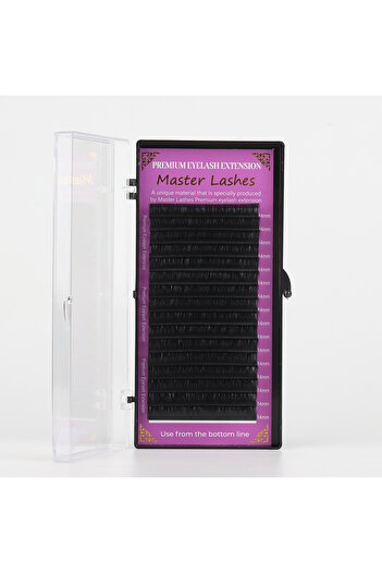 Master Lashes Ipek Kirpik 0.07 D Kıvrım 14 mm Uzunluk
