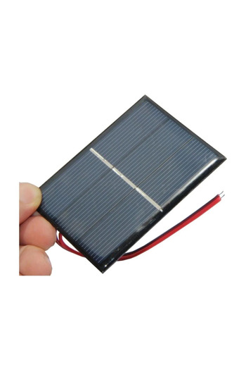 AYMAGNET 1 Adet Güneş Paneli Solar Panel 3,5v 1w 200 Mah Arduino Güneş Enerjisi Batarya Güneş Pili (1 Adet)