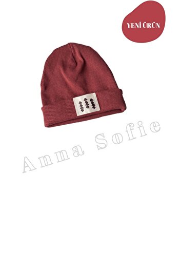 anna sofie Unisex Tile (1-5 YEARS) Ribbed 100% Cotton Camisole Beret (LASNMAN PRICE)