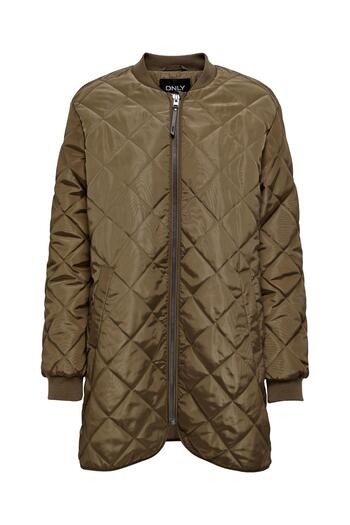 ONLY Jessica Quilted Coat Cc Otw Women's Brown Coat15295402-15