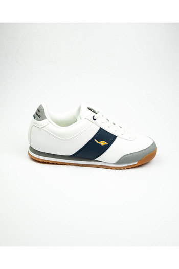 Lescon Flint White Men's Sneakers
