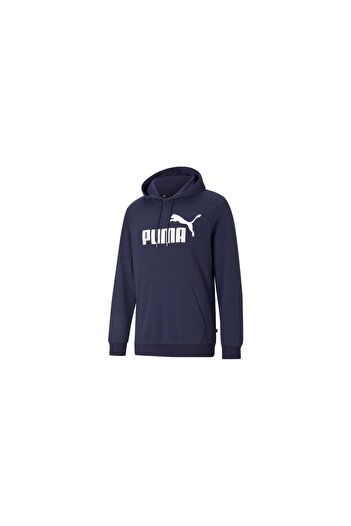 Puma Hoodie Ess Big Logo Tr 586688_06 Ναυτικό μπλε