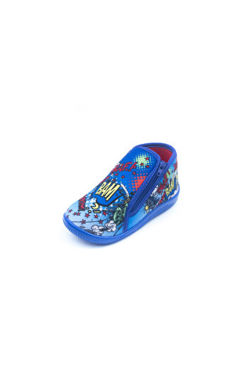 Flyingsteps Flying Steps Boy's Patterned Orthopedic Daily Nursery Home Shoes Slippers