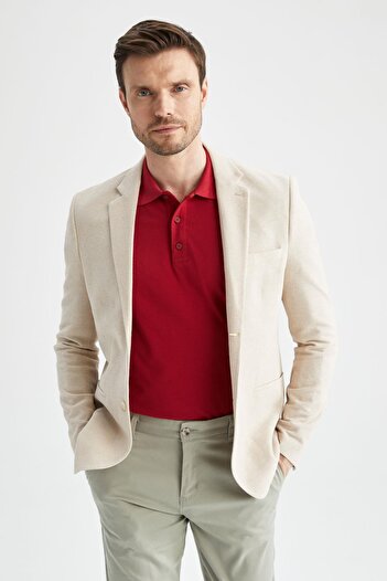 DeFacto Slim Fit Lined Blazer