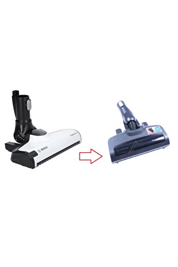 Bosch Απεριόριστη φόρτιση Seri6 Ακροφύσιο ηλεκτρικής σκούπας Λευκό χρώμα Ισοδύναμο-νέος τύπος Μαύρο Χρώμα Γνήσιο προϊόν