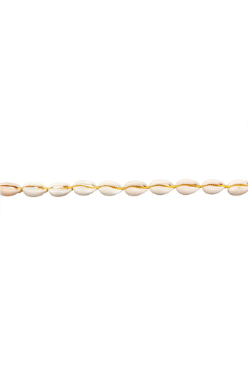 ELLI Necklace Real Cowrie Shells Beach 925 Silver Gold Plated