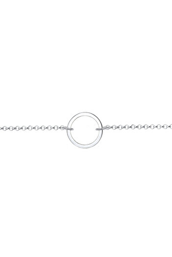ELLI Halskette Choker Kreis Trend Geo 925 Sterling Silber