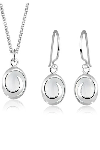 ELLI Schmuckset Edelsteine 925 Ayar Gümüş