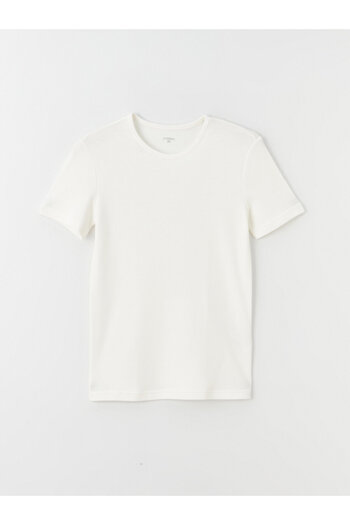 LC Waikiki Men's Undershirt - Crew Neck, Short Sleeve