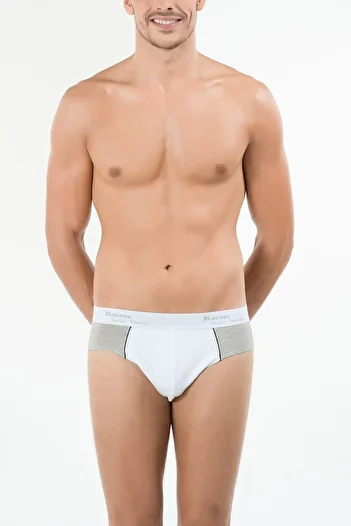 Kom Men's White Sprint Panties New Season (1 Piece Economical)