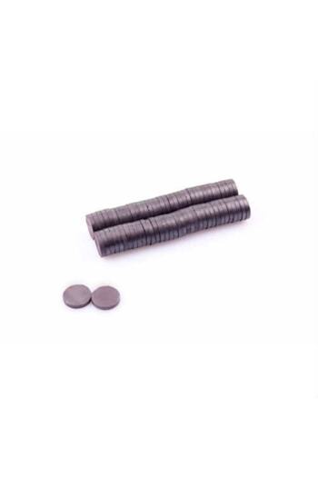 Dünya Magnet 100 Adet, Yuvarlak Mıknatıs, Çok Amaçlı, Süsleme Mıknatısı, 1.2 Cm Ferrit Magnet