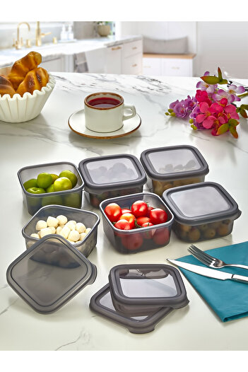 ASlife Home 6 Pieces Leakproof Breakfast Storage Container Set 300 ml