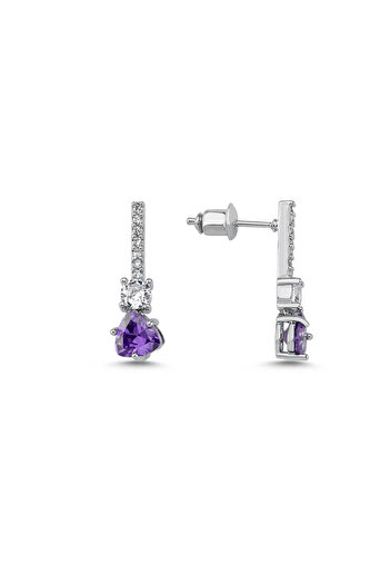 Merano Design Jill Purple Earrings