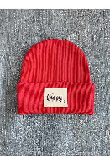 pempem bandana baby girl / boy / child labeled camisole beanie HAPPY