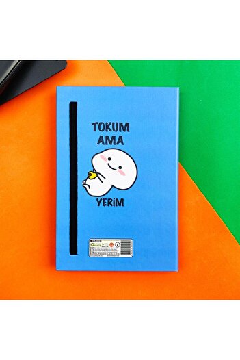hediyeofisi Caiet elastic cu design Tokum Ama Yerim 2