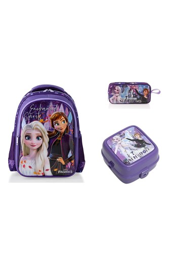 Frozen Primary School Bag Loft Sprıts FROZEN (3 PIECES)