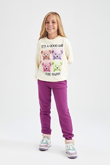 DeFacto Girls' School Sweatpants