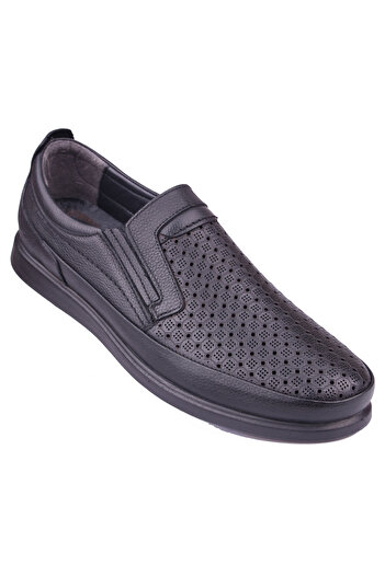DETECTOR Genuine Leather Orthopedic Comfort Large Size Casual Men's Shoes Syl155-11sk