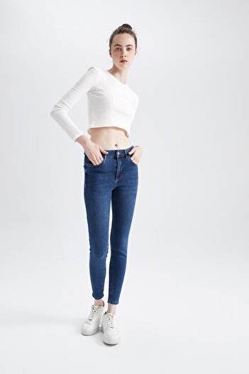 DeFacto Skinny Fit Normal Waist Jean Pants Y8936az22au