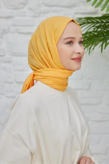 Şalland Organic Cotton Voile Shawl Melon