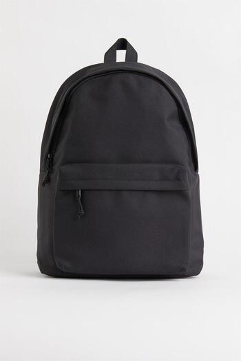 Touz Kut Kut Streetwear Unisex Black Backpack