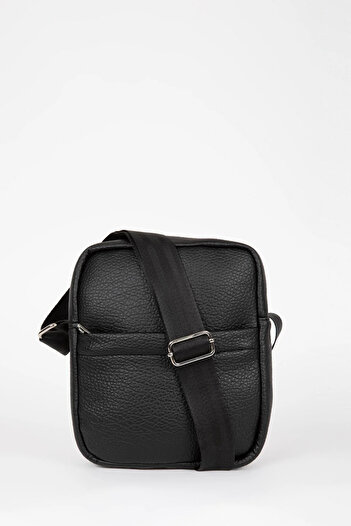DeFacto Men's Faux Leather Crossbody Bag