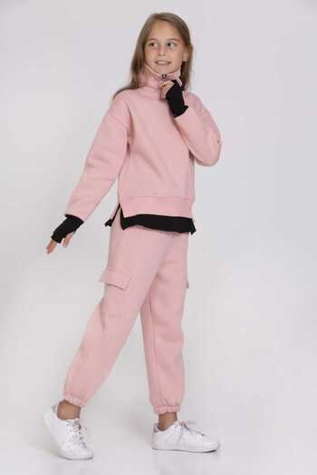 Flower Girl's 3-string suit, hooded
