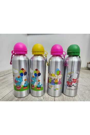 zergroup U-4 Metal Flask Girl - Boy (500ml) 1 Pc