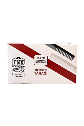 Fonex Fnx 17.5 Cm Unbreakable Barber Comb 6 Pieces