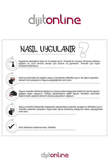 Dijitonline Hz. Ali Zülfikar - Autocolant Auto - Autocolant Auto 60cm