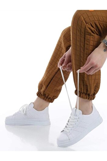 galya shoes Women's White White Sneakers