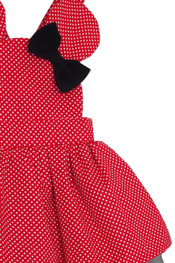 Shecco Babba Girl's Red Tutu Dress and Crown, Birthday Dress, Girl's Dress Models Age 5-10