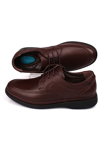 DETECTOR Inner Outer Genuine Leather Full Orthopedic Gel Sole Casual Men's Shoes
