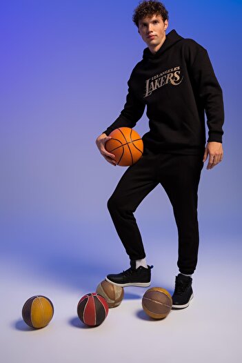 DeFacto Fit Regular Fit Nba Los Angeles Lakers Jogger Sweatpants