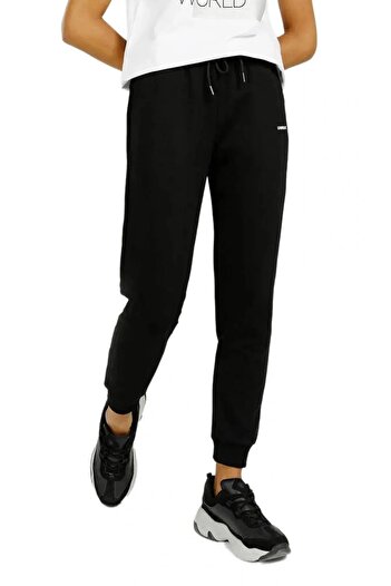 lumberjack Kadın Siyah Eşofman Altı JOGGER 22CT133